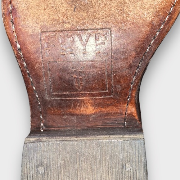 FRYE Billy Brown Leather Women’s Pull On Boot Size 6.5B - Picture 14 of 16